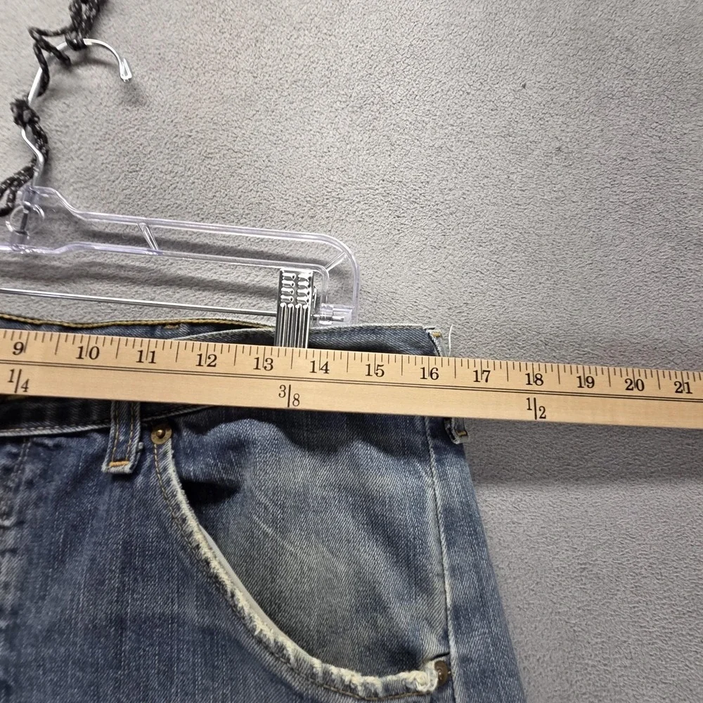 Vintage Levis Engineered Jeans Mens 34x34 Blue Buckle Back Twisted One Pocket